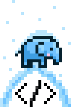 Code is covered with snow and remains untouched